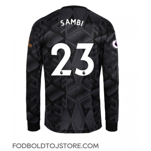 Arsenal Albert Sambi Lokonga #23 Udebanetrøje 2022-23 Langærmet